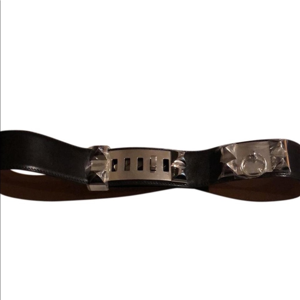 💯 % Authentic Hermès Chocolate Collier De Chien